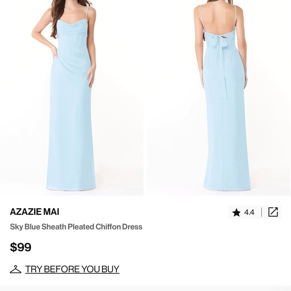Azazie bridesmaid dress!